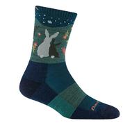 Darn Tough Ladies Merino Wool Animal Patterned Hiking Boot Socks - M - Eclipse