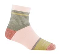 Darn Tough Ladies Merino Wool Ankle Heavyweight Cushioned Colourful Socks - L - Dusty Rose