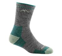 Darn Tough Ladies Micro Crew Cushioned Midweight Hiking Merino Wool Socks - L - Slate