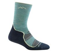Darn Tough Ladies Micro Crew Lightweight Hiking Merino Socks - L - Aqua