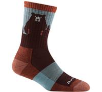 Darn Tough Bear Town - Wandelsokken - Paars - Dames - Micro Crew - Lightweight