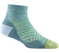 Darn Tough Run 1/4 Ultra-Lightweight Sock - Women's Aqua Large