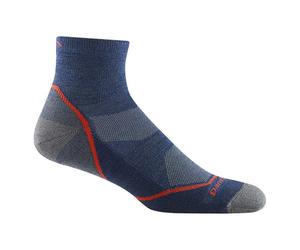 Darn Tough | Light Hiker 1/4 Lightweight | Cushion | Men's | Denim Extra Large