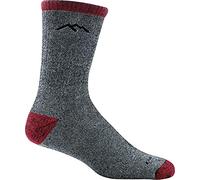 Darn Tough Men's #1953 Mountaineering Micro Crew Extra Cushion Socks (Smoke, M)
