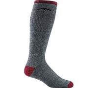 Darn Tough Men's 1955 Mountaineering Over-The-Calf Extra Cushion Socks (Smoke, L)