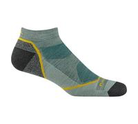 Darn Tough Men's Light Hiker No Show Lightweight with Cushion Hiking Sock (Style 1990) -, Seafoam, Large