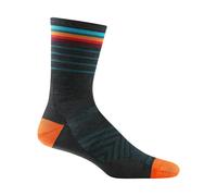 Darn Tough Mens Merino Wool Crew Ultra-Lightweight Anti Blister Running Socks - L - Charcoal