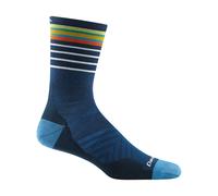 Darn Tough Mens Merino Wool Crew Ultra-Lightweight Anti Blister Running Socks - M - Eclipse