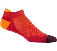 Darn Tough Men's Run No Show Tab Ultra-Lightweight Running Sock (Style 1033) -, Race Red, Medium