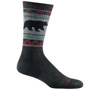 Darn Tough Mens Vangrizzle Boot Midweight Sock - Charcoal, Size M-XL