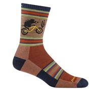 Darn Tough Men's Willoughby Micro Crew Lightweight with Cushion Sock (Style 5003), Chestnut, Medium
