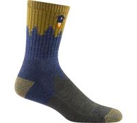 Darn Tough, Number 2 (Style #1974), Merino Wool, Micro Crew, Midweight, Men’s Cushioned Hiking Socks - Denim Large