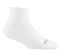 Darn Tough | Run 1/4 Ultra-Lightweight | Cushion | Women's | White Medium