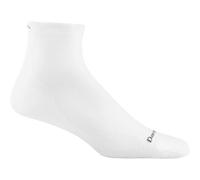 Darn Tough | Run 1/4 Ultra-Lightweight | Men's | Running Socks | White M