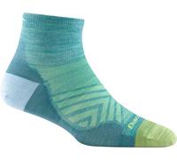 Darn Tough Run 1/4 Ultra-Lightweight Sock - Women's Aqua Small