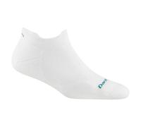 Darn Tough Run No Show Tab Ultra-Lightweight Running Sock White - Dames