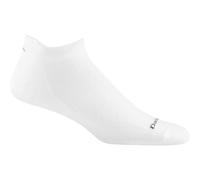 Darn Tough | Run No Show Tab Ultra-Lightweight | Men's | Running Socks | White L