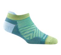 Darn Tough | Run No Show Tab Ultra-Lightweight | Women's | Running Socks | Aqua Small