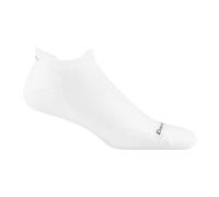 Darn Tough, Run (Style #1039), Merino Wool, No Show, Ultra-Lightweight, Men’s Cushioned Running Socks - White Extra Large