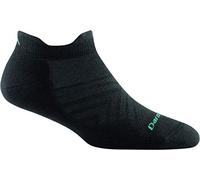 Darn Tough (Style 1052) Women's No Show Tab Ultra-Lightweight with Cushion Run Sock - black - Large
