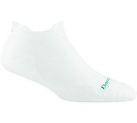Darn Tough (Style 1052) Women's No Show Tab Ultra-Lightweight with Cushion Run Sock - white - S