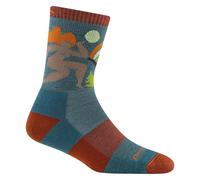 Darn Tough Trailblazer Micro Crew With Cushion Womens in Teal