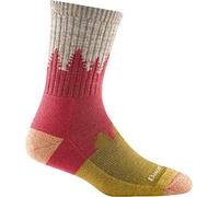Darn Tough Treeline Micro Crew Midweight Hiking Sock Cranberry - Dames