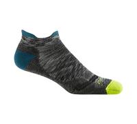 Darn Tough Vermont Darn Tough Men's Run No Show Tab Ultra-Lightweight with Cushion Sock (Style 1039) - Comet, Large, Comet, Large