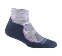 Darn Tough Light Hiker 1/4 Lightweight With Cushion Socks Womens Cosmic Purple