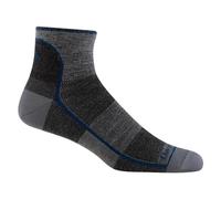 Darn Tough Vermont Men's 1/4 Merino Wool Ultra-Light Athletic Socks, Charcoal, Large (10-12)