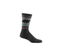 Darn Tough Vermont Men's Merino Wool Boot Midweight Seamless Patterned Hiking Socks in Charcoal | Size: Medium Darn Tough Vermont Charcoal M