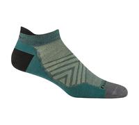 Darn Tough Vermont Run No Show Tab Ultra-Lightweight Teal LG (US 10-12)