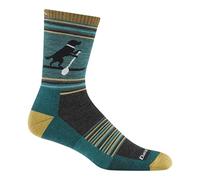 Darn Tough Vermont Willoughby Micro Crew Socks for Men - Lightweight Merino Wool Men's Hiking Socks - Dog Pond, XL