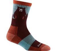 Darn Tough Vermont Women's Bear Town Micro Crew Lightweight With Cushion Socks (pack of 1)