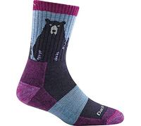 Darn Tough Vermont Women's Bear Town Micro Crew Lightweight With Cushion Socks (pack of 1)