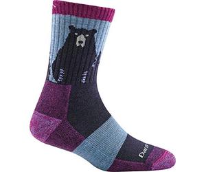 Darn Tough Vermont Women's Bear Town Micro Crew Lightweight With Cushion Socks (pack of 1)