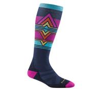 Darn Tough Ladies Over-the-Calf Midweight Ski Snowboard Merino Cushioned Socks - L - Eclipse