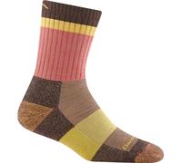 Darn Tough Vermont Women's Heady Betty Micro Crew Lightweight with Cushion, Earth, M