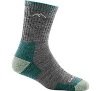 Darn Tough W Hiker Micro Crew Cushion Socks Slate, Size S - Womens Merino Hiking and Trekking Socks, Color Grey