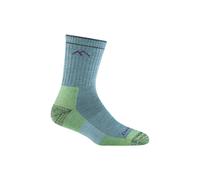 Darn Tough Vermont Women's Micro Crew Cushioned Midweight Hiking Merino Wool Socks in Blue | Size: Medium Darn Tough Vermont Blue M