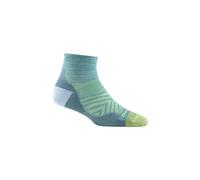 Darn Tough Vermont Women's Quarter No Cushion Ultra-Lightweight Running Merino Socks in Blue | Size: Medium Darn Tough Vermont Blue M