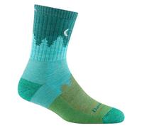 Darn Tough Vermont Women's Treeline Micro Crew Cushion, Aqua, L