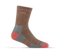 Darn Tough Vermont womens Women Merino Wool Micro Crew Socks Cushion, Bark, Small