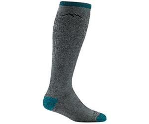Darn Tough Women's #1954 Mountaineering Over-The-Calf Extra Cushion Socks (Midnight, Small (2.5-5 UK))