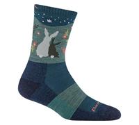 Darn Tough Women's Critter Club Micro Crew Lightweight with Cushion Sock (Style 5001) -, Eclipse, Small