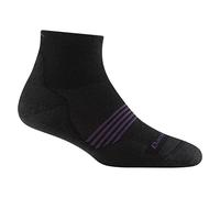 Darn Tough Women's Element 1/4 Lightweight with Cushion Sock (Style 1113) -, Black, M