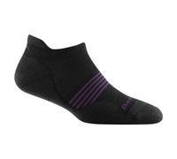 Darn Tough Women's Element No Show Tab Lightweight Sock (Style 1112) -, Black, M