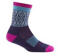 Darn Tough Women's Sobo Micro Crew Lightweight Hiking Sock (Style 1977) - Blackberry, Small
