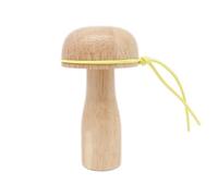 Darning Mushroom Kit - Wooden Mending Tool, Elastic Strap Set, Yarn Repair Aid | Handy Sock Darning Support for Crocheting Knitting Daily Use Patch Holes Clothing Fix Sewing Practice Craft Setup