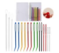 Darning Needles for Wool, 17 Pcs Darning Needle Large Eye Sewing Needles Tapestry Needle Crochet Needle Wool Needles for Sewing Up Knitting Yarn Needle for Sewing Up Knitting for Crochet DIY Crafts